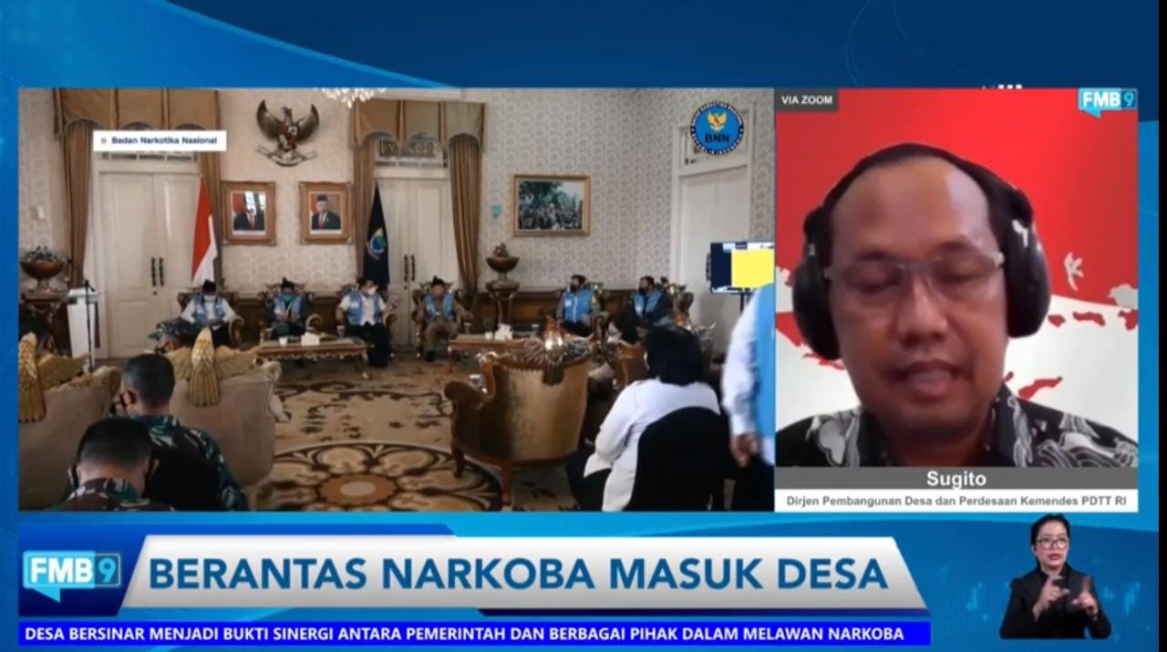 Kemendes Tekankan Pentingnya berantas Narkoba dari Desa